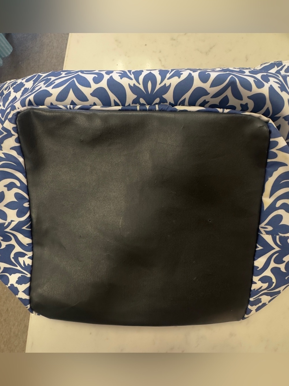 SCOUT Classic Navy & White Damask Tote - Picture 5 of 7